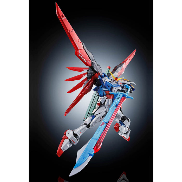 RG ZGMF-X42S Destiny Gundam Titanium Finish + Lightning Wing Effect Unit 1/144 Scale Model Kit Set