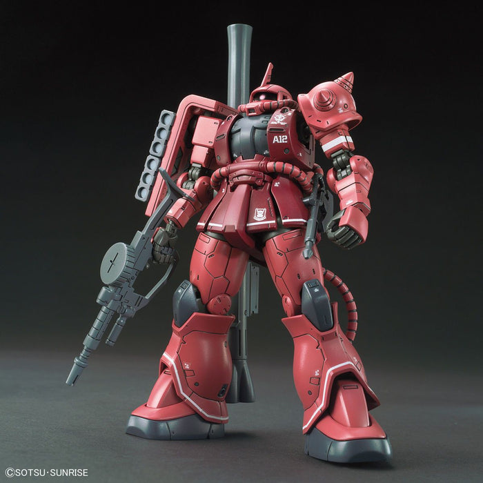 HG MS-06S Zaku II Char's Custom Red Comet Version 1/144 Scale Model Kit