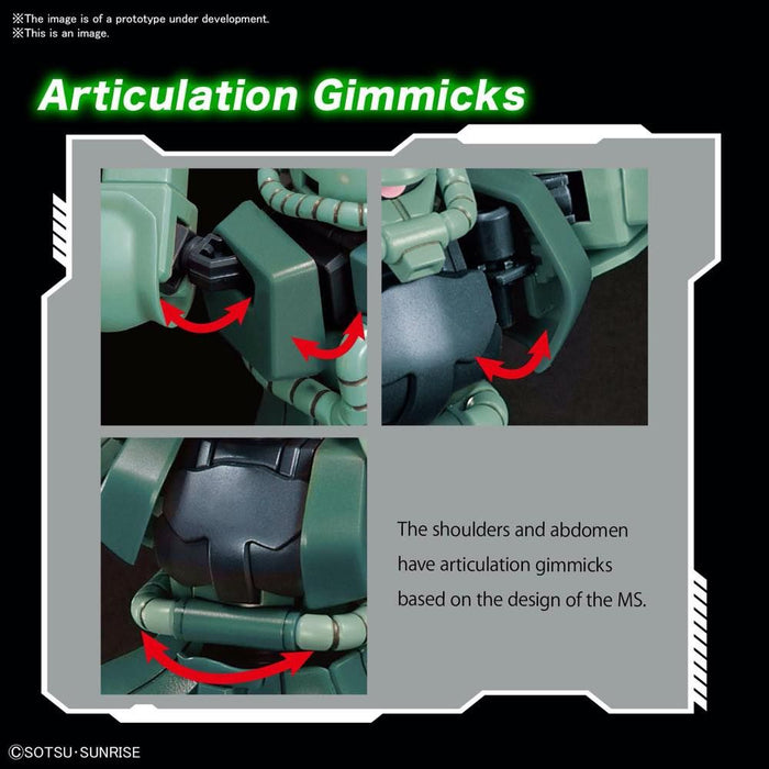 HGUC MS-06 Zaku II Revive 1/144 Scale Model Kit