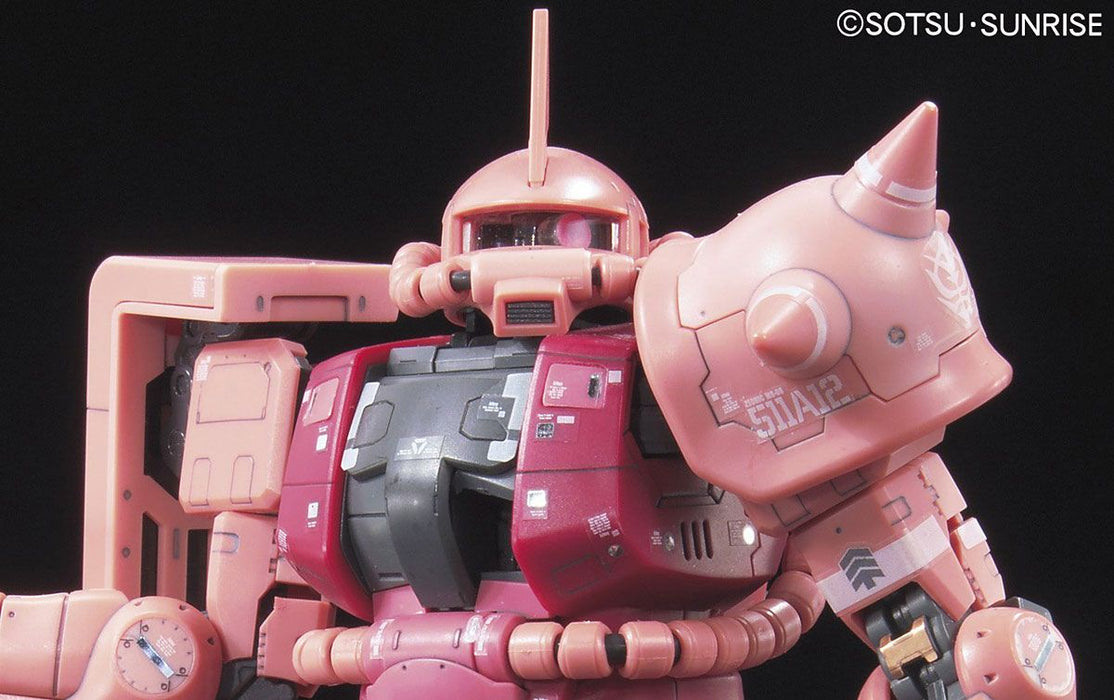 RG MS-06S Char's Zaku II 1/144 Scale Model Kit
