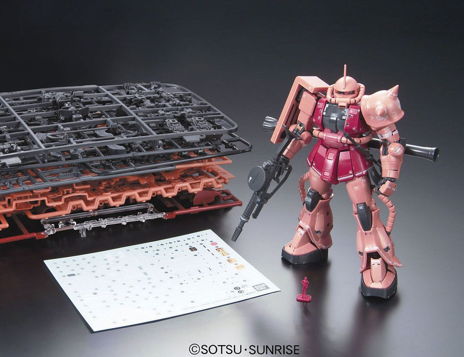 RG MS-06S Char's Zaku II 1/144 Scale Model Kit