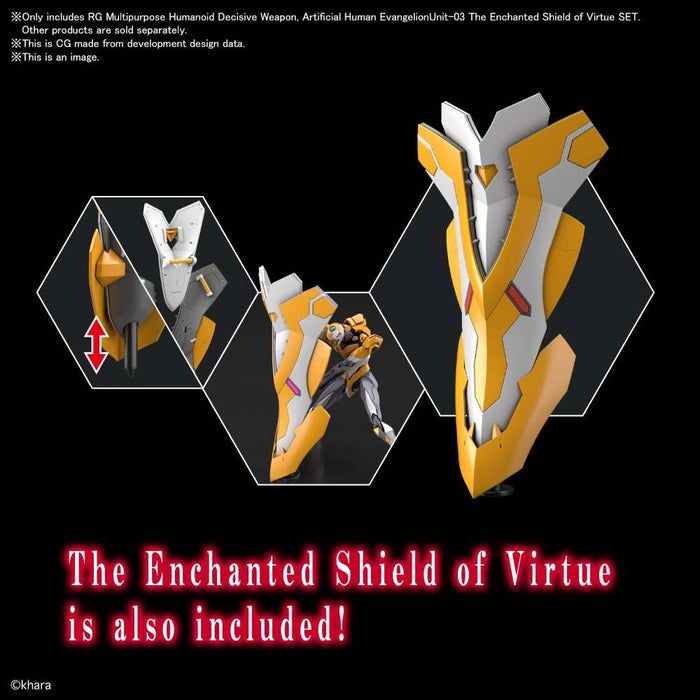 RG Evangelion Unit-03 Enchanted Shield of Virtue Set