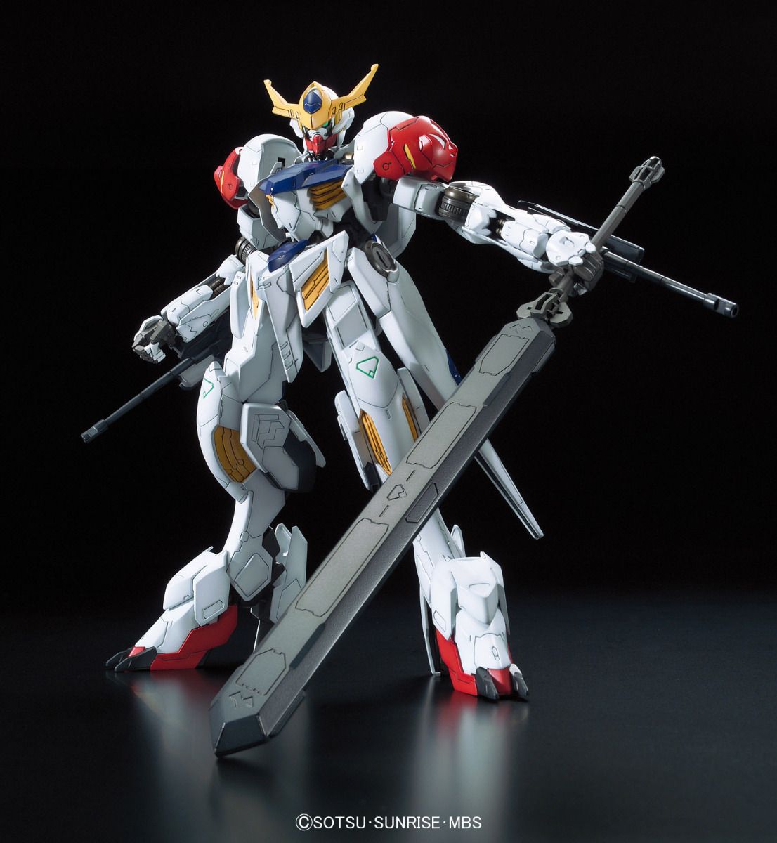 BANDAI 1/100 Full Mechanics 01 GUNDAM BARBATOS LUPUS Plastic