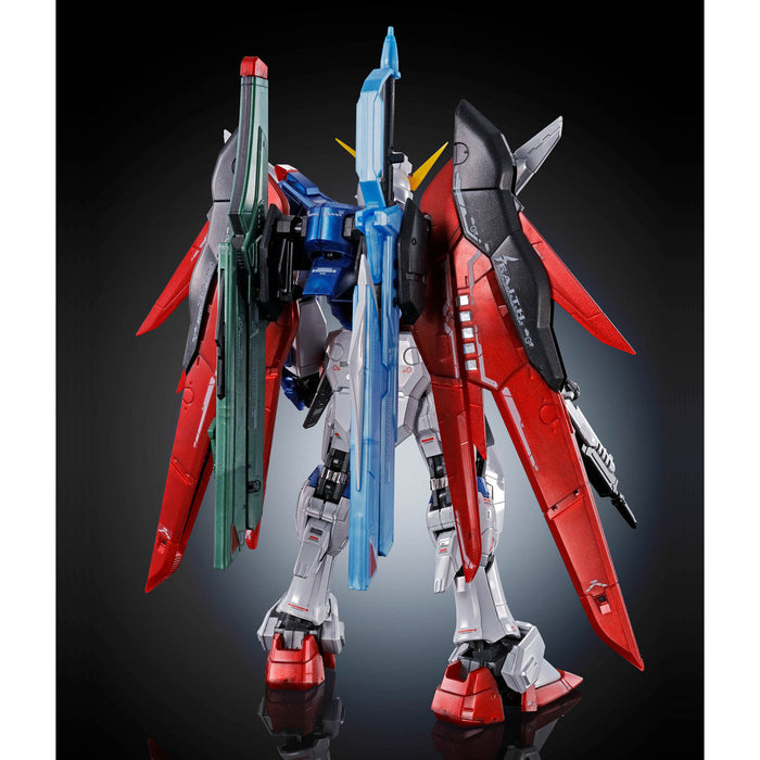 RG ZGMF-X42S Destiny Gundam Titanium Finish + Lightning Wing Effect Unit 1/144 Scale Model Kit Set