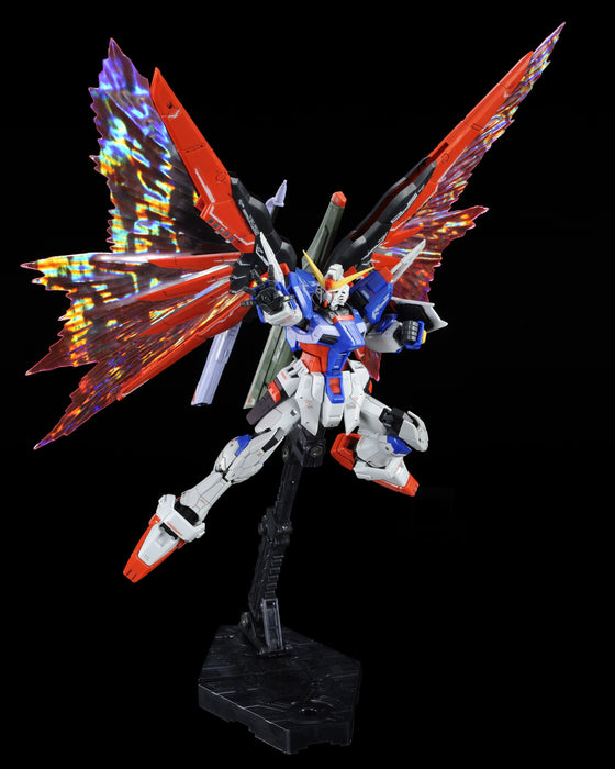 RG ZGMF-X42S Destiny Gundam Titanium Finish + Lightning Wing Effect Unit 1/144 Scale Model Kit Set