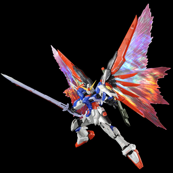 RG ZGMF-X42S Destiny Gundam Titanium Finish + Lightning Wing Effect Unit 1/144 Scale Model Kit Set