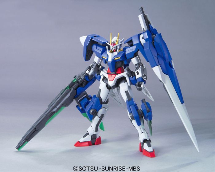 HG GN-0000GNHW/7SG 00 Gundam Seven Sword/G 1/144 Scale Model Kit