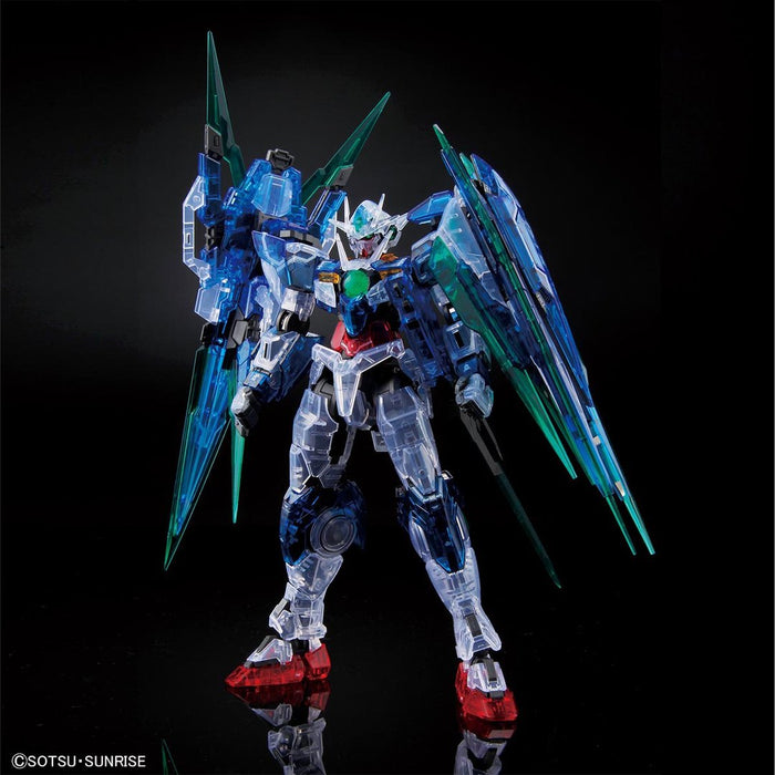 RG GNT-0000/FS 00 Qan[T] Full Saber Gundam Base Limited Clear Color 1/144 Scale Model Kit