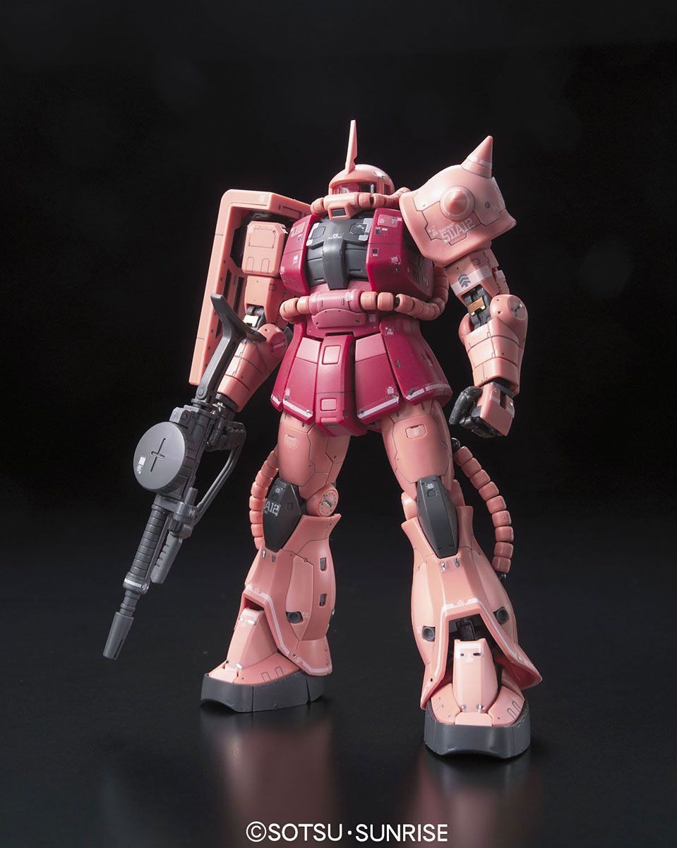 RG MS-06S Char's Zaku II 1/144 Scale Model Kit — Gundam Bliss